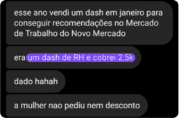 Depoimento sobre dashboards entregues a clientes